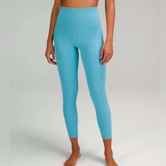 lululemon athletica Pants - Lululemon Align High Rise Pant 25" Color: Tidal Teal Size 4